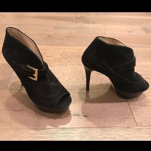 Michael kors black booties